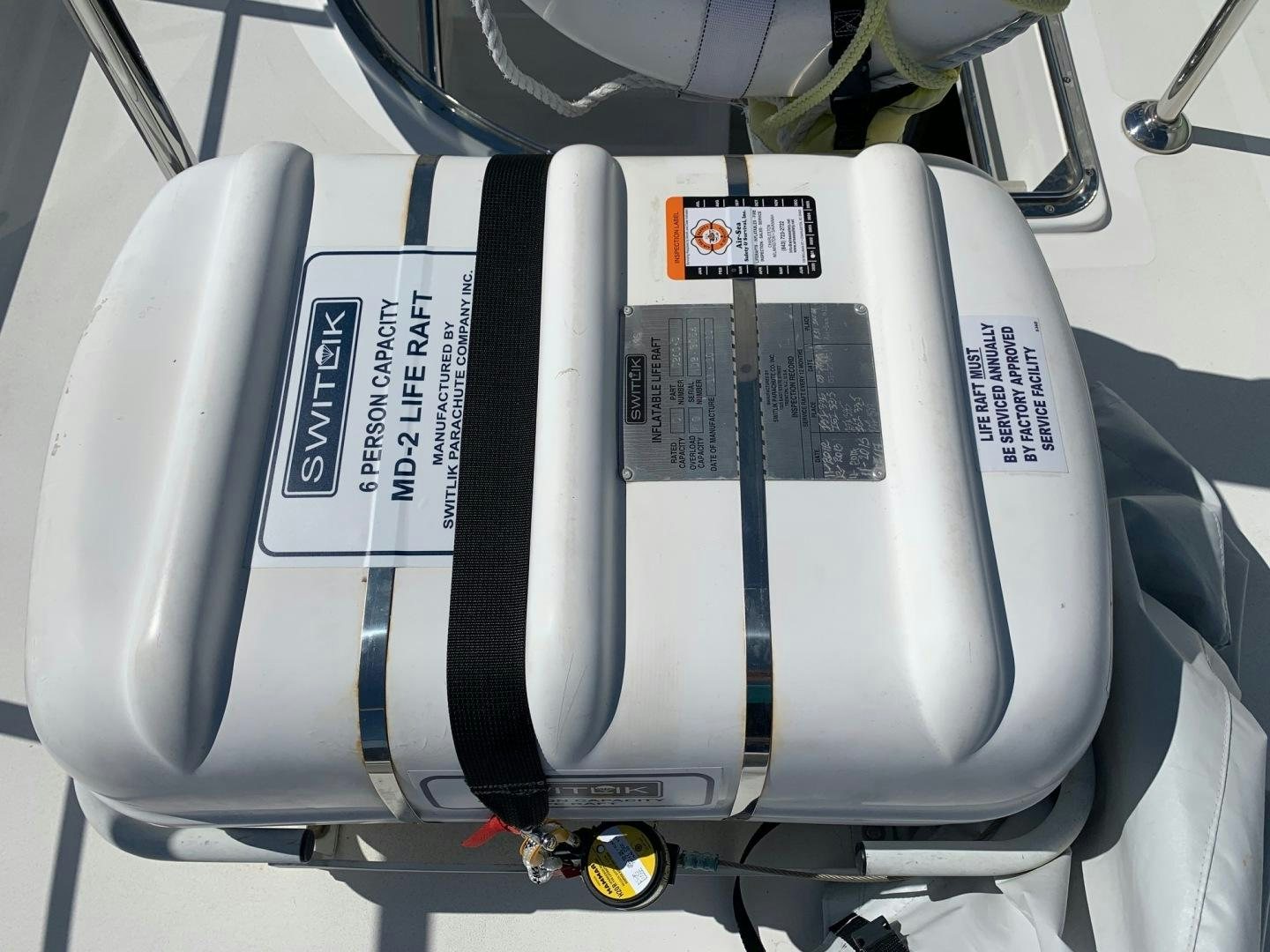 a close-up of a machine aboard LADY GIGI Yacht for Sale