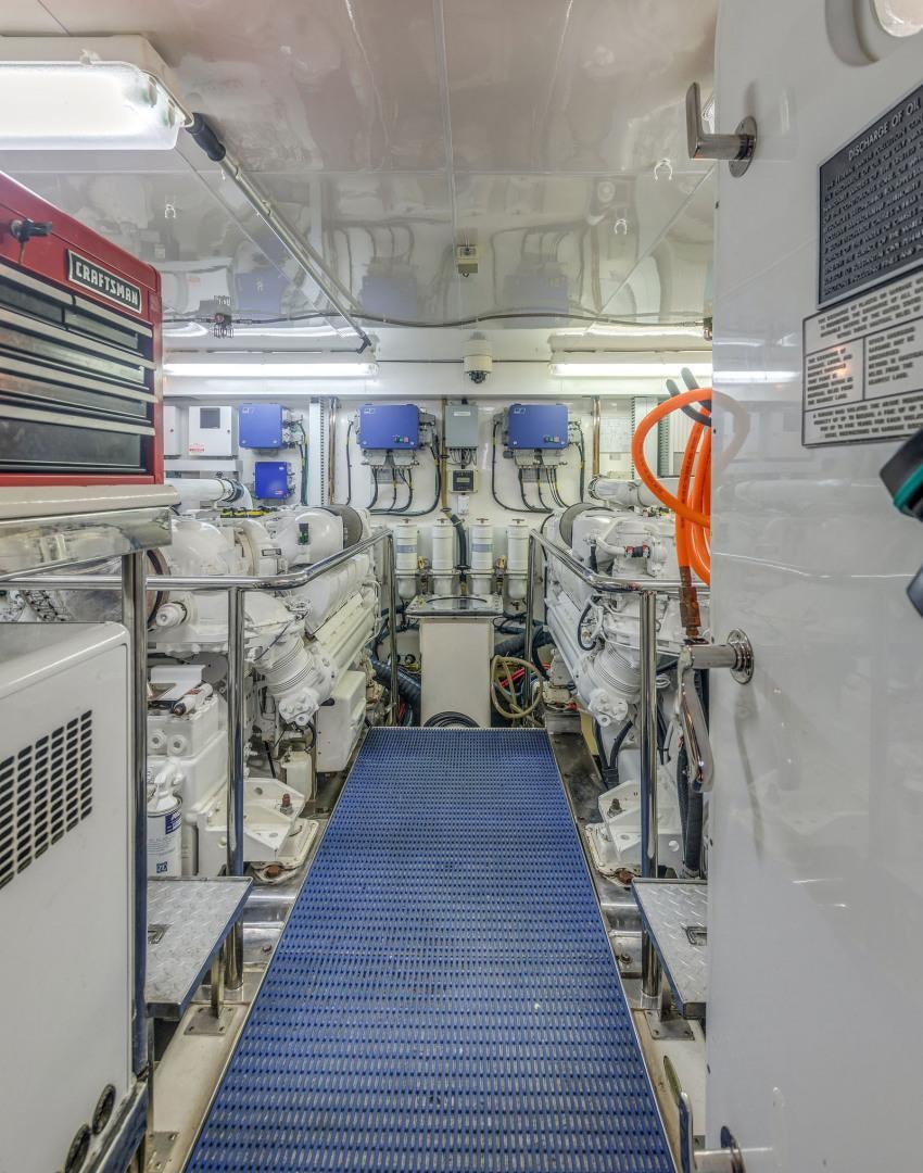 inside of a factory aboard LADY GIGI Yacht for Sale