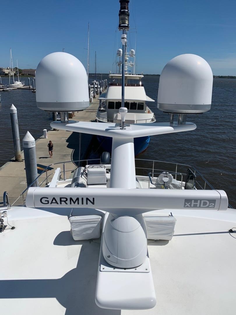 a close-up of a missile aboard LADY GIGI Yacht for Sale
