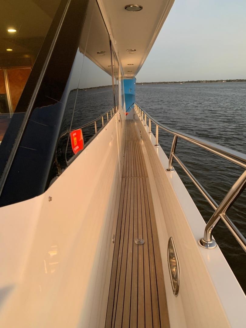 a boat on the water aboard LADY GIGI Yacht for Sale