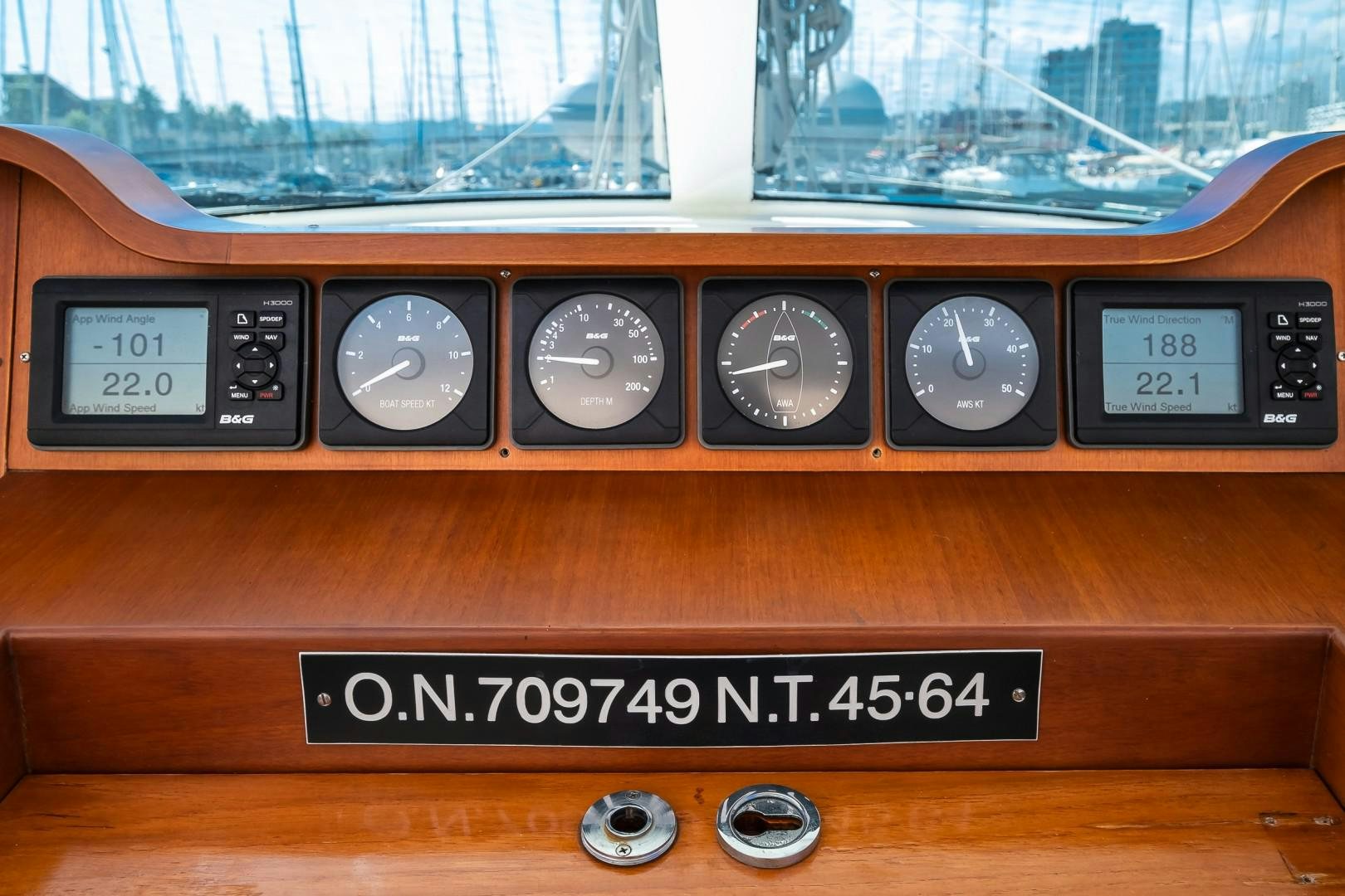 a group of radio controls aboard ARQUIMEDES Yacht for Sale