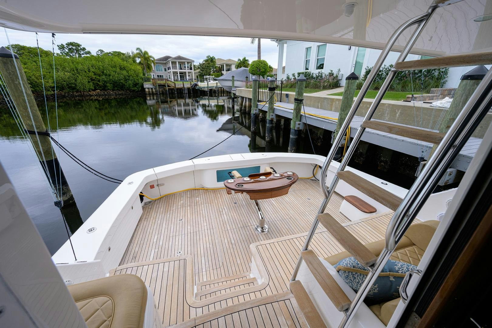 a boat on the water aboard Renegade Yacht for Sale