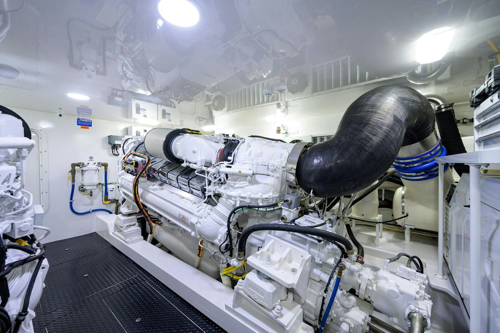 a close-up of a machine aboard Renegade Yacht for Sale