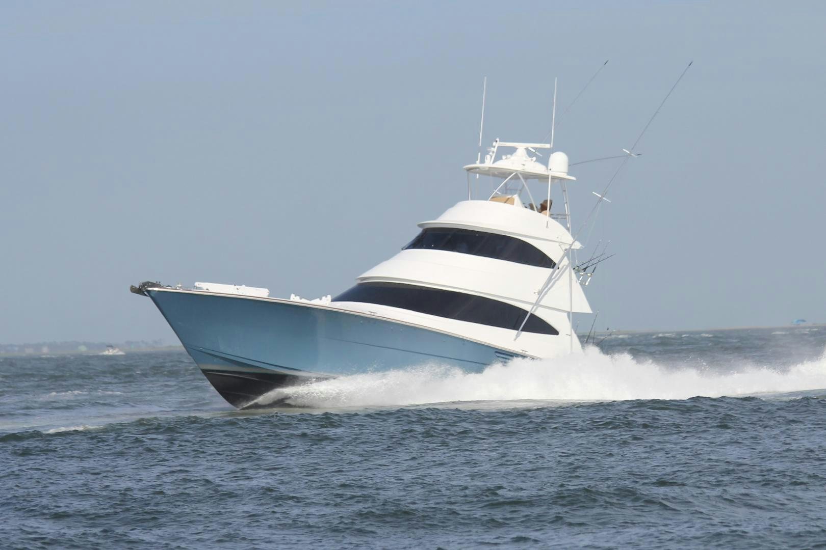 a boat on the water aboard Renegade Yacht for Sale