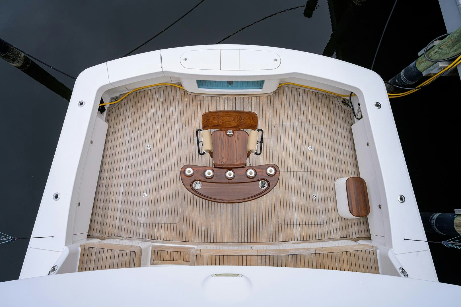 a close-up of a radio aboard Renegade Yacht for Sale