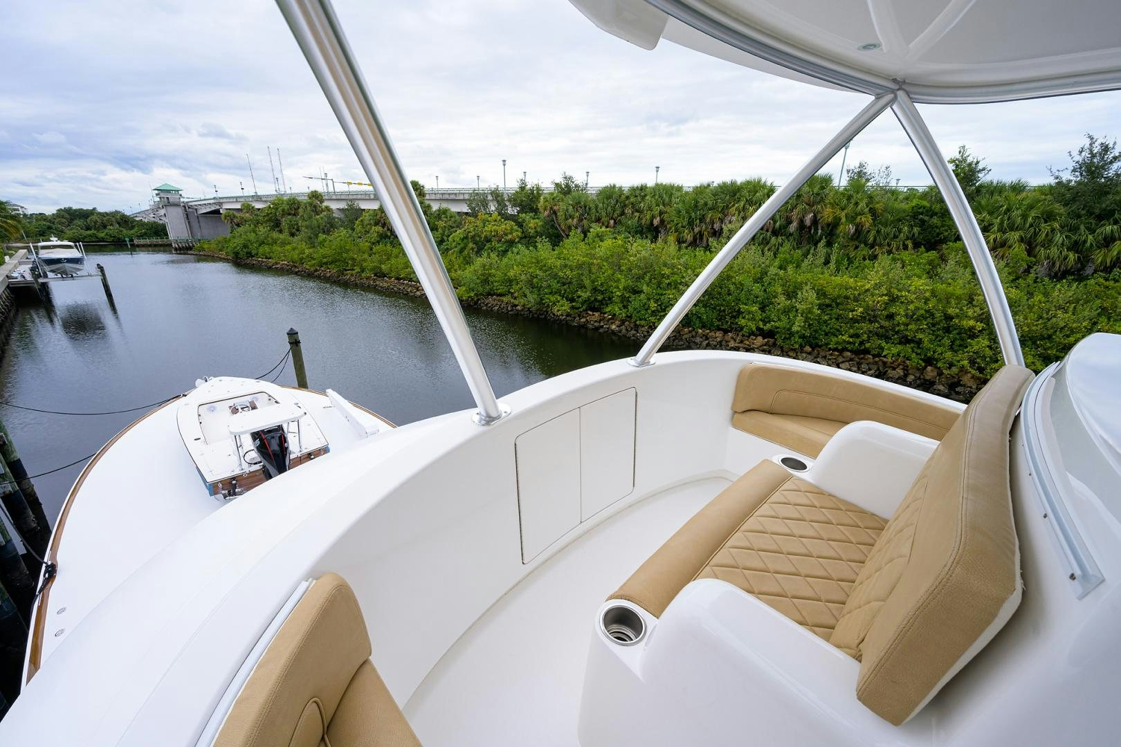 a boat on the water aboard Renegade Yacht for Sale