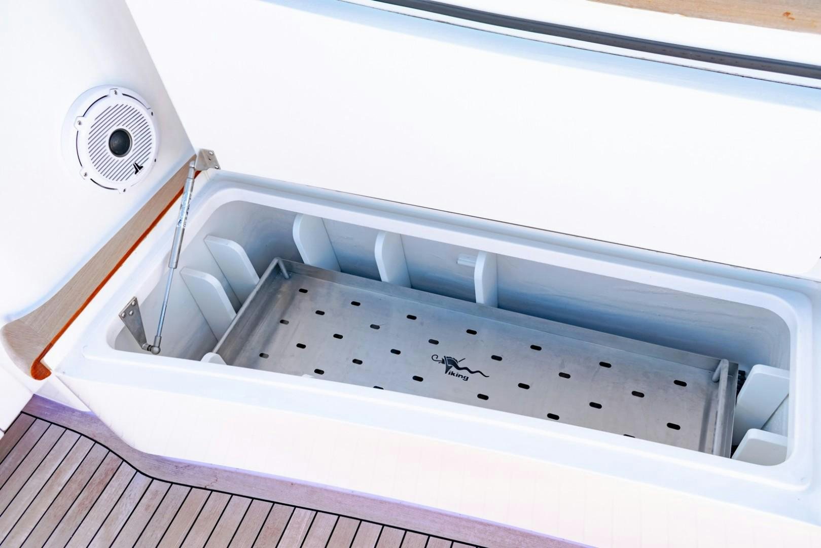 a close-up of a white printer aboard WONDER Yacht for Sale