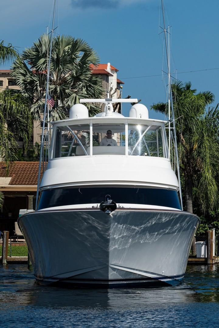 a boat in the water aboard REEL CRAZY Yacht for Sale