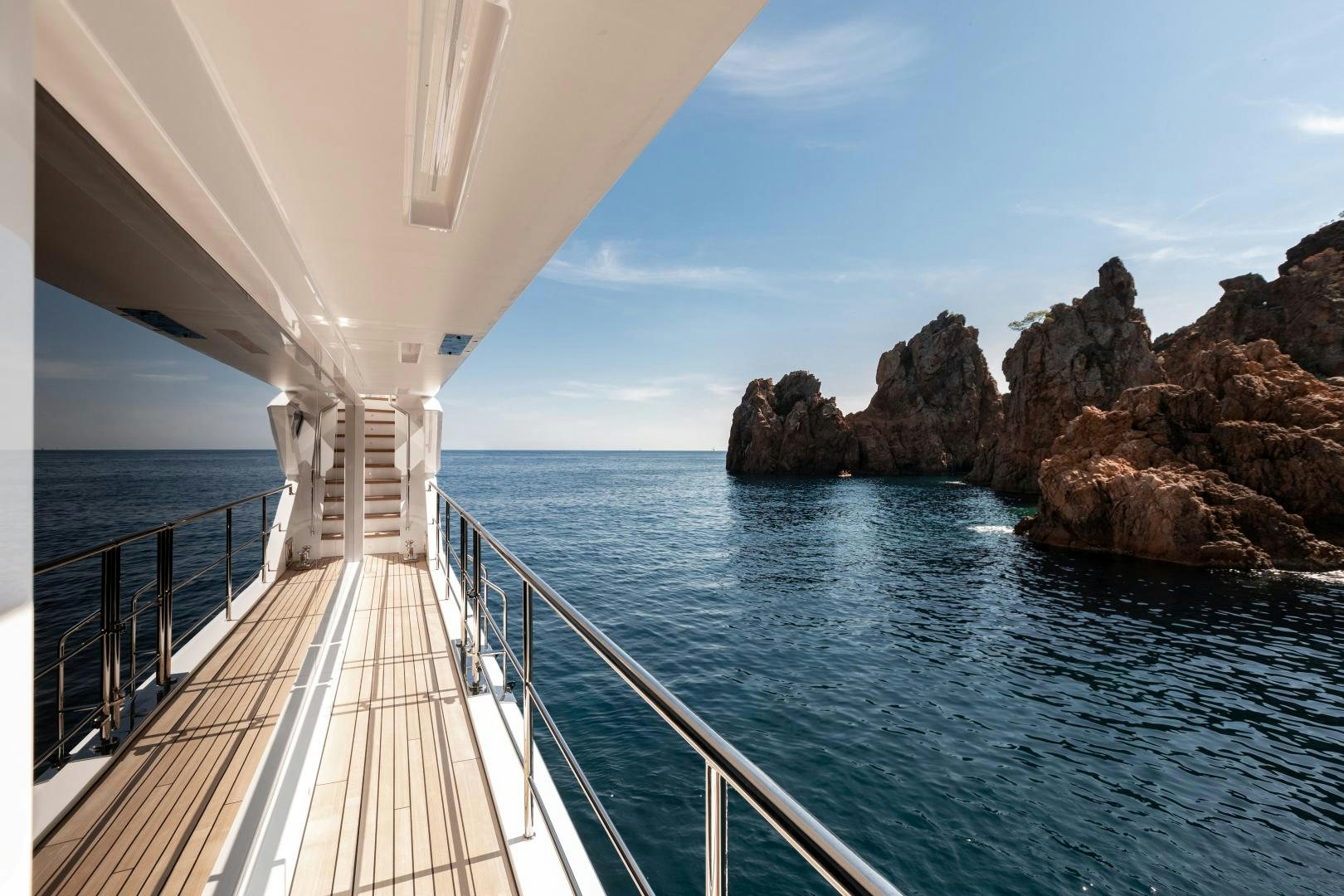 a boat on the water aboard JACOZAMI Yacht for Sale