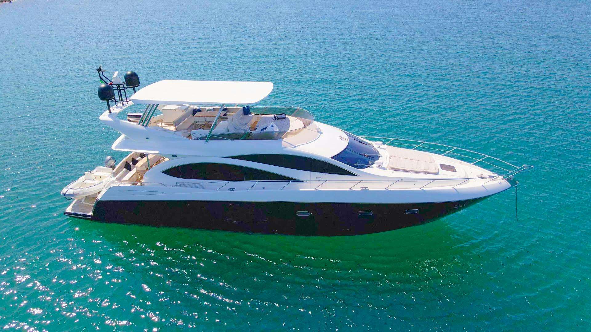 a boat in the water aboard GOOD LACK Yacht for Sale