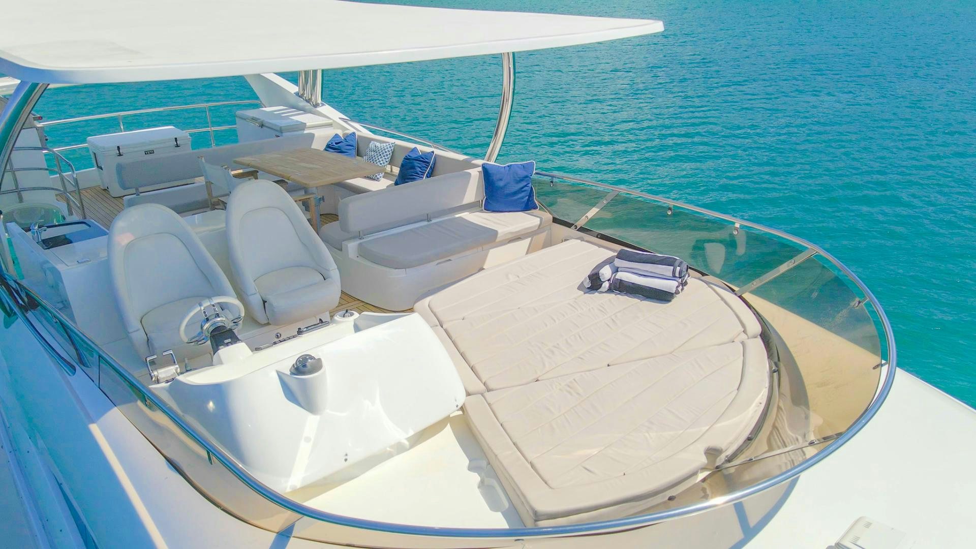 a boat on the water aboard GOOD LACK Yacht for Sale