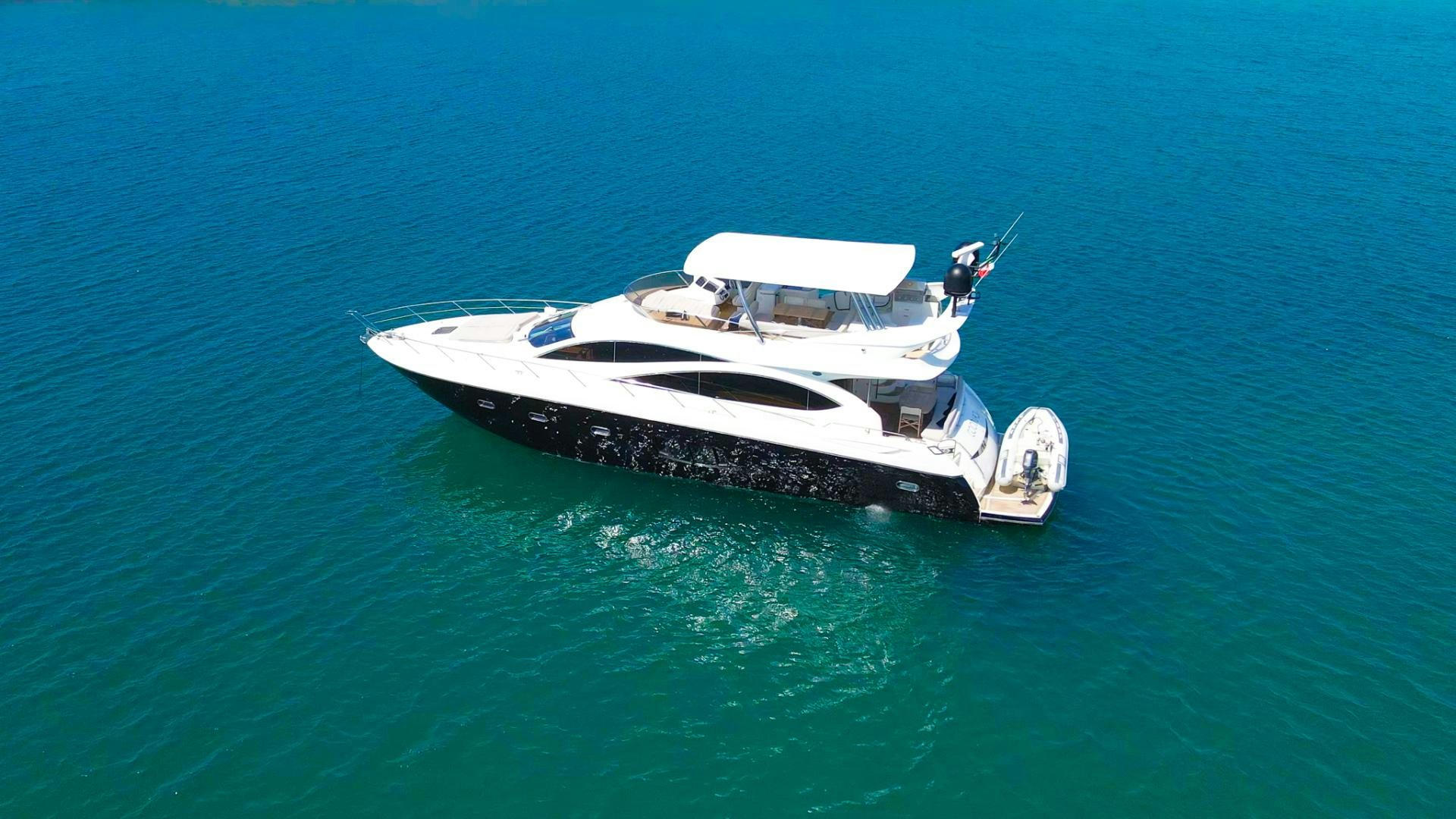 a boat in the water aboard GOOD LACK Yacht for Sale