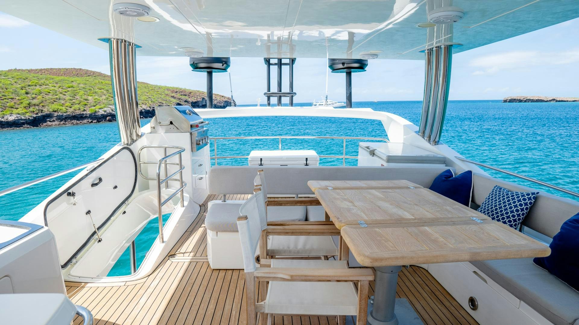 a boat on the water aboard GOOD LACK Yacht for Sale