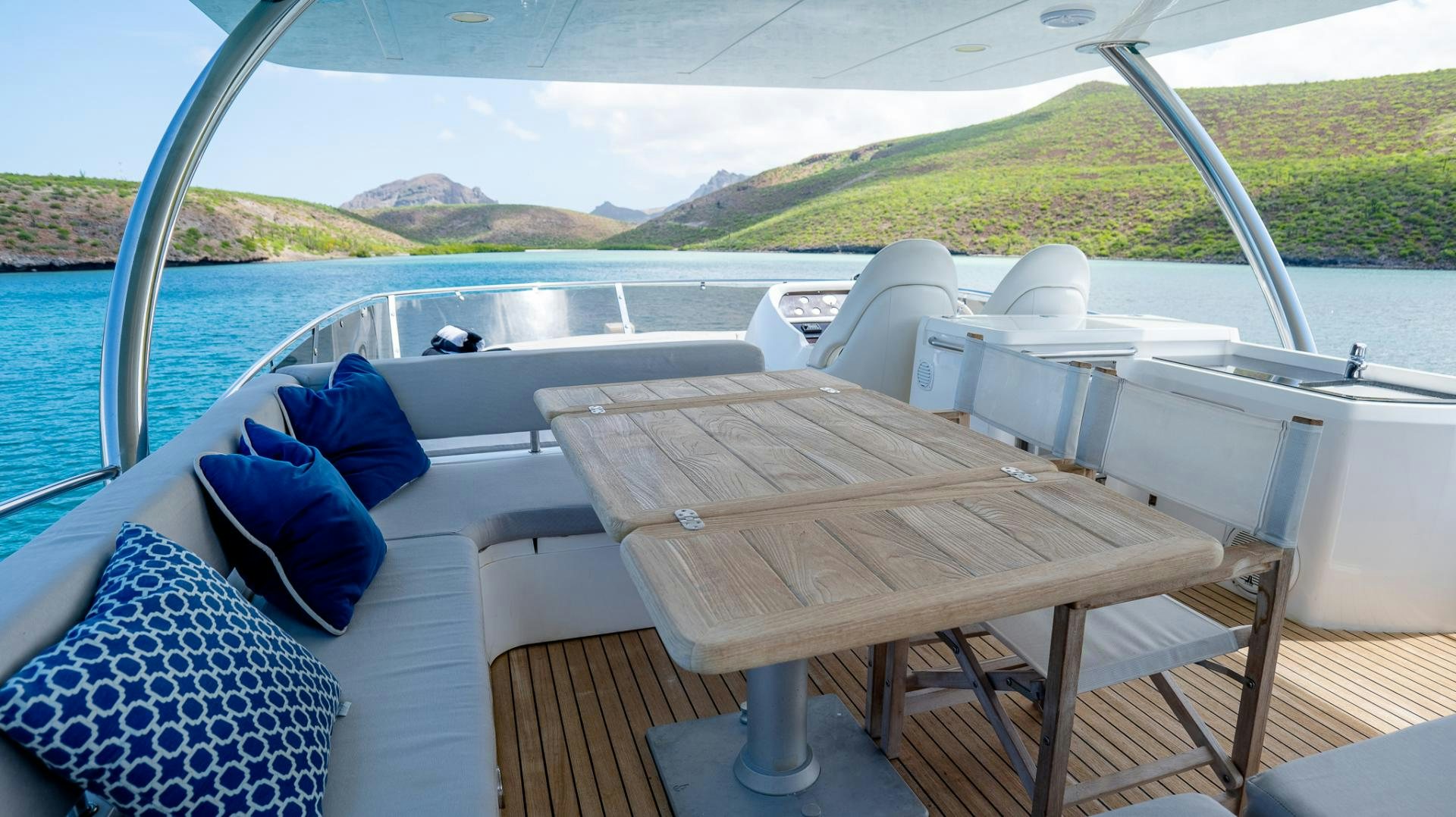 a boat on the water aboard GOOD LACK Yacht for Sale