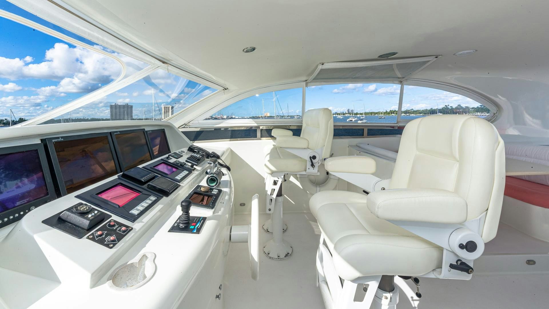 inside of a plane aboard HOPE FLOATS Yacht for Sale