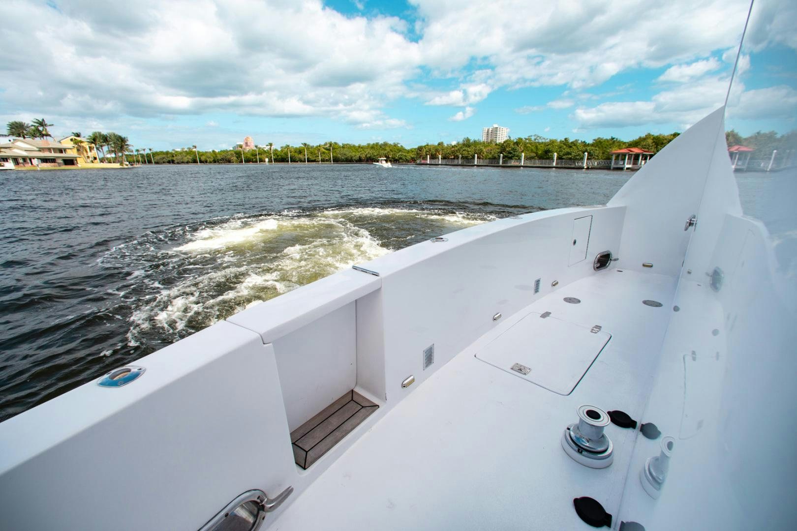 a boat on the water aboard BOXES II Yacht for Sale