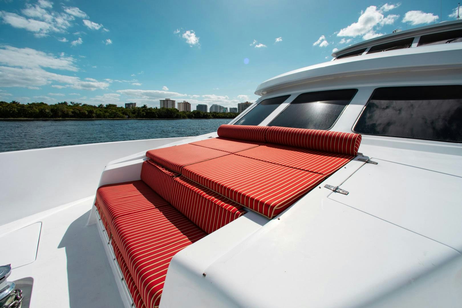 a boat on the water aboard BOXES II Yacht for Sale