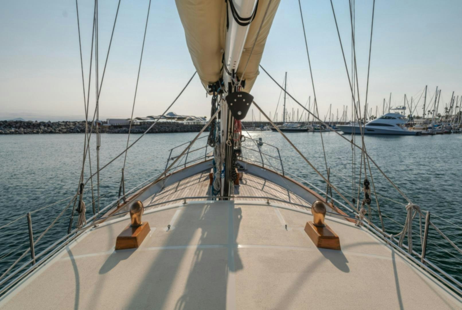 a group of people on a boat aboard Iolair Mara Yacht for Sale