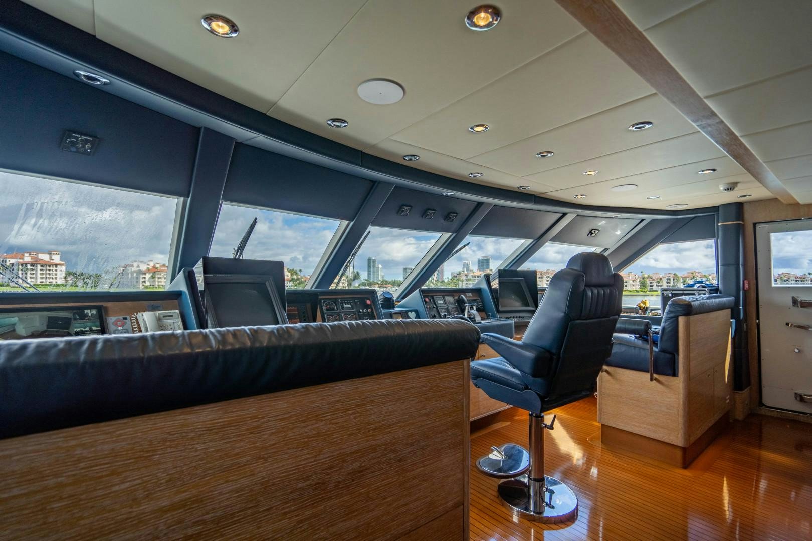 inside of a bus aboard ARTEMISEA Yacht for Sale