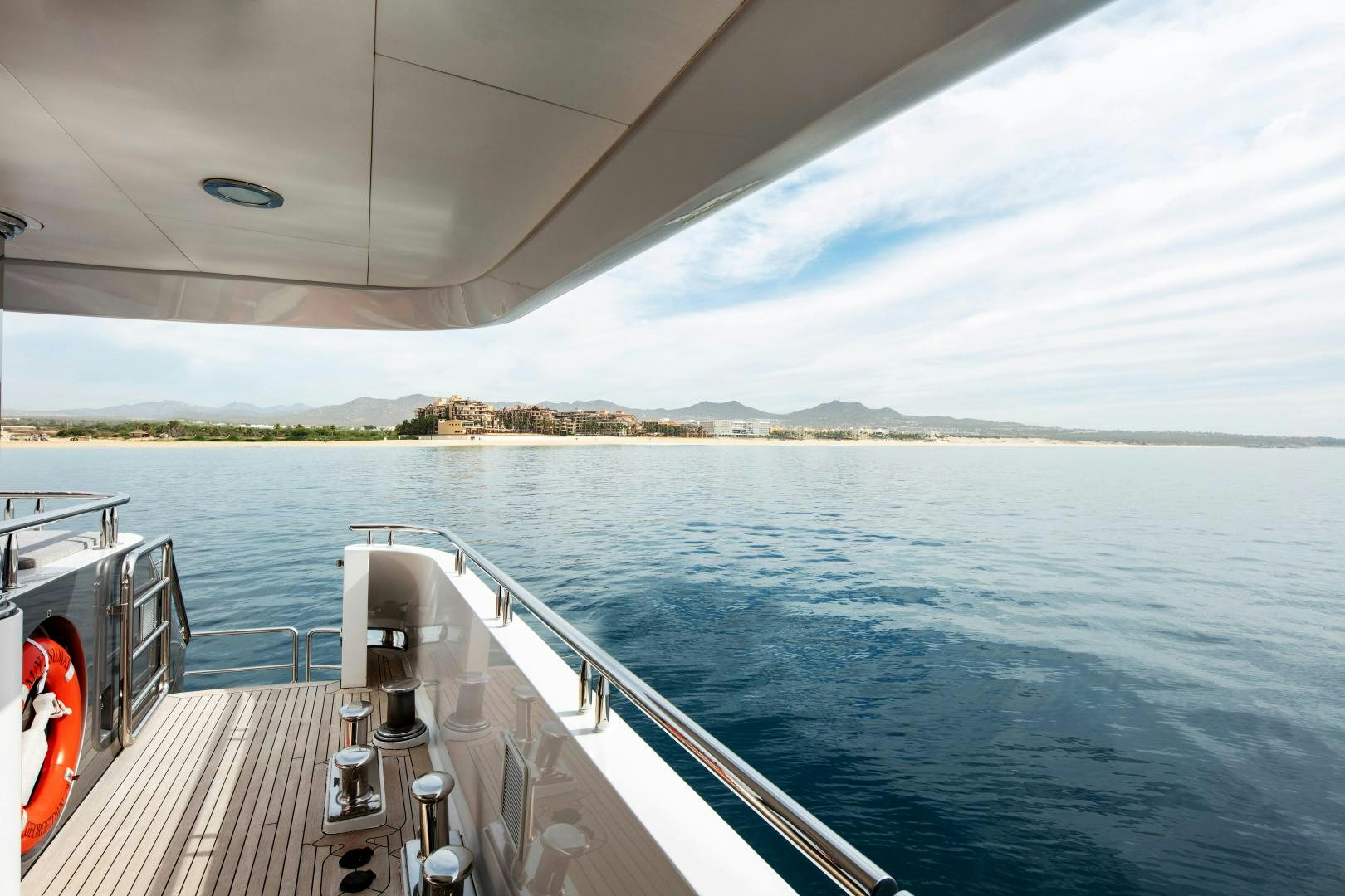 a boat on the water aboard CHAMPAGNE SEAS Yacht for Sale