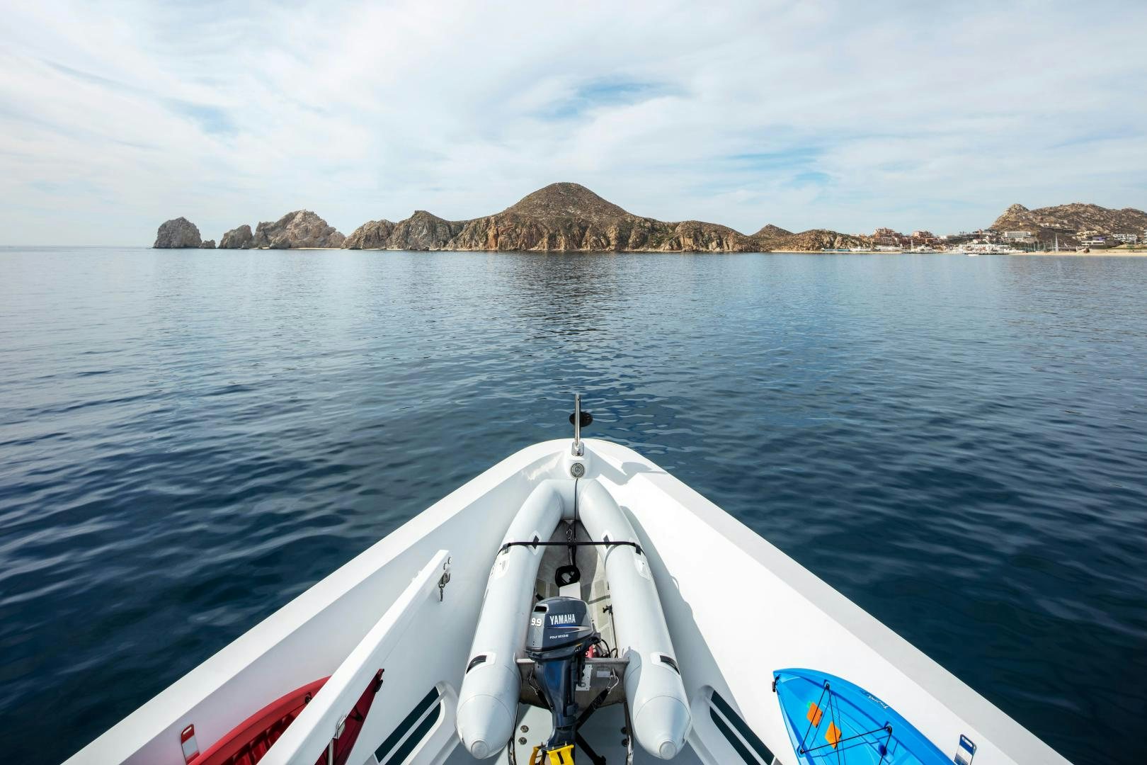 a boat on the water aboard CHAMPAGNE SEAS Yacht for Charter
