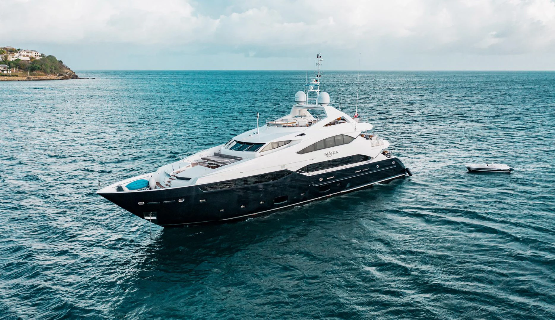 a boat in the water aboard MARIN Yacht for Sale