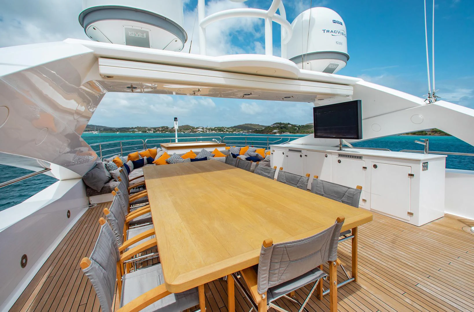 a boat on the water aboard MARIN Yacht for Sale