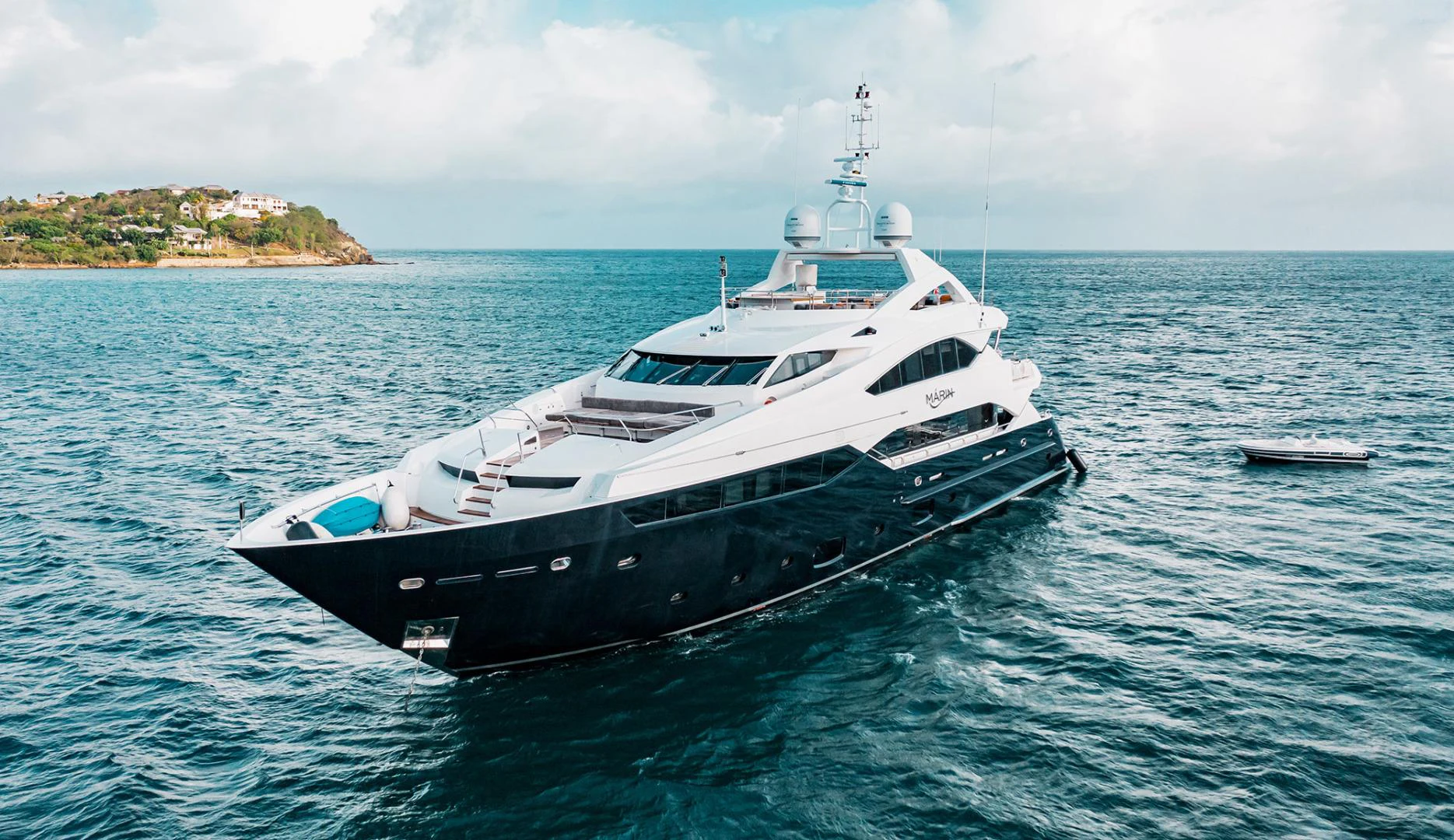 a boat in the water aboard MARIN Yacht for Sale
