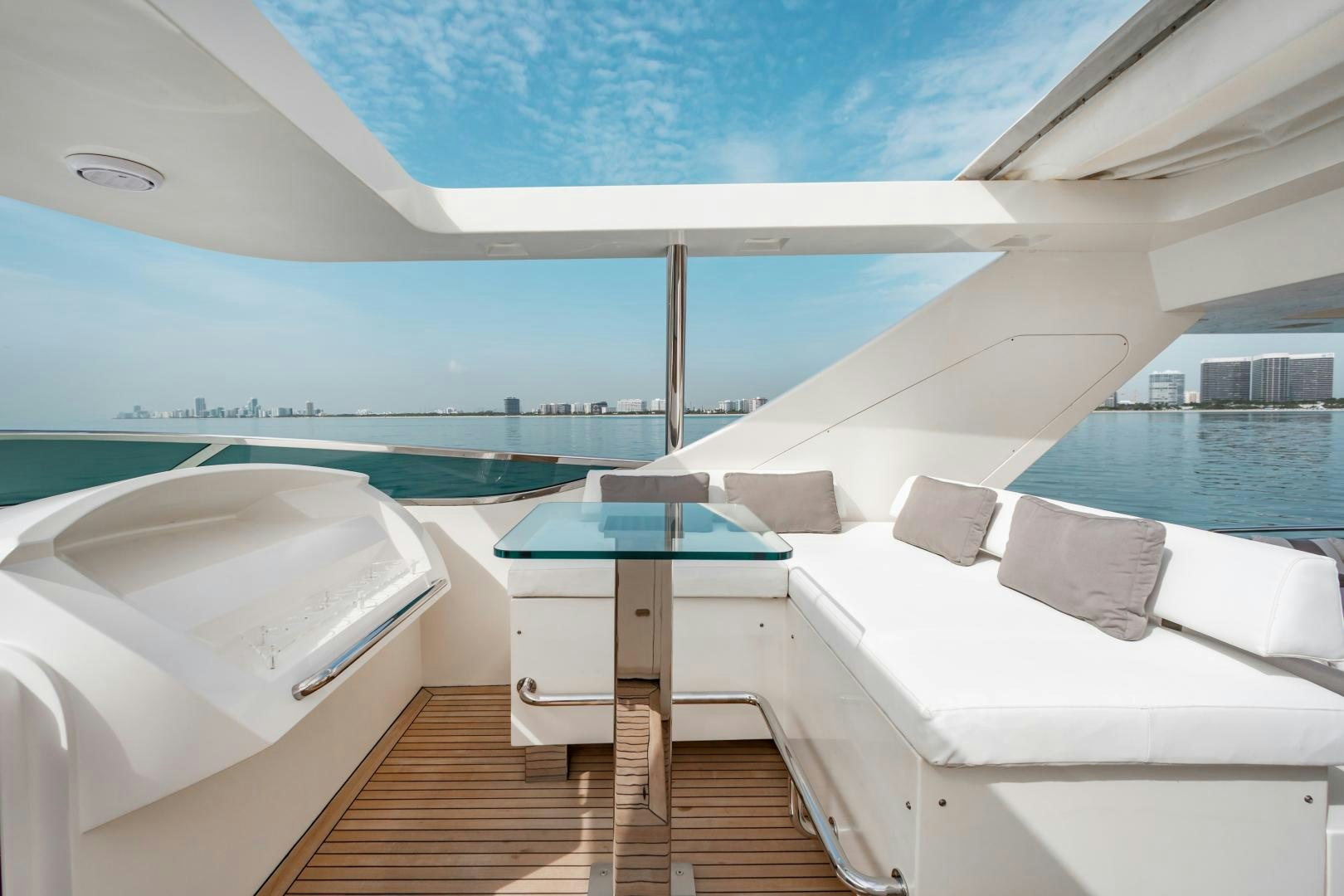 a boat on the water aboard ARREEE! Yacht for Sale