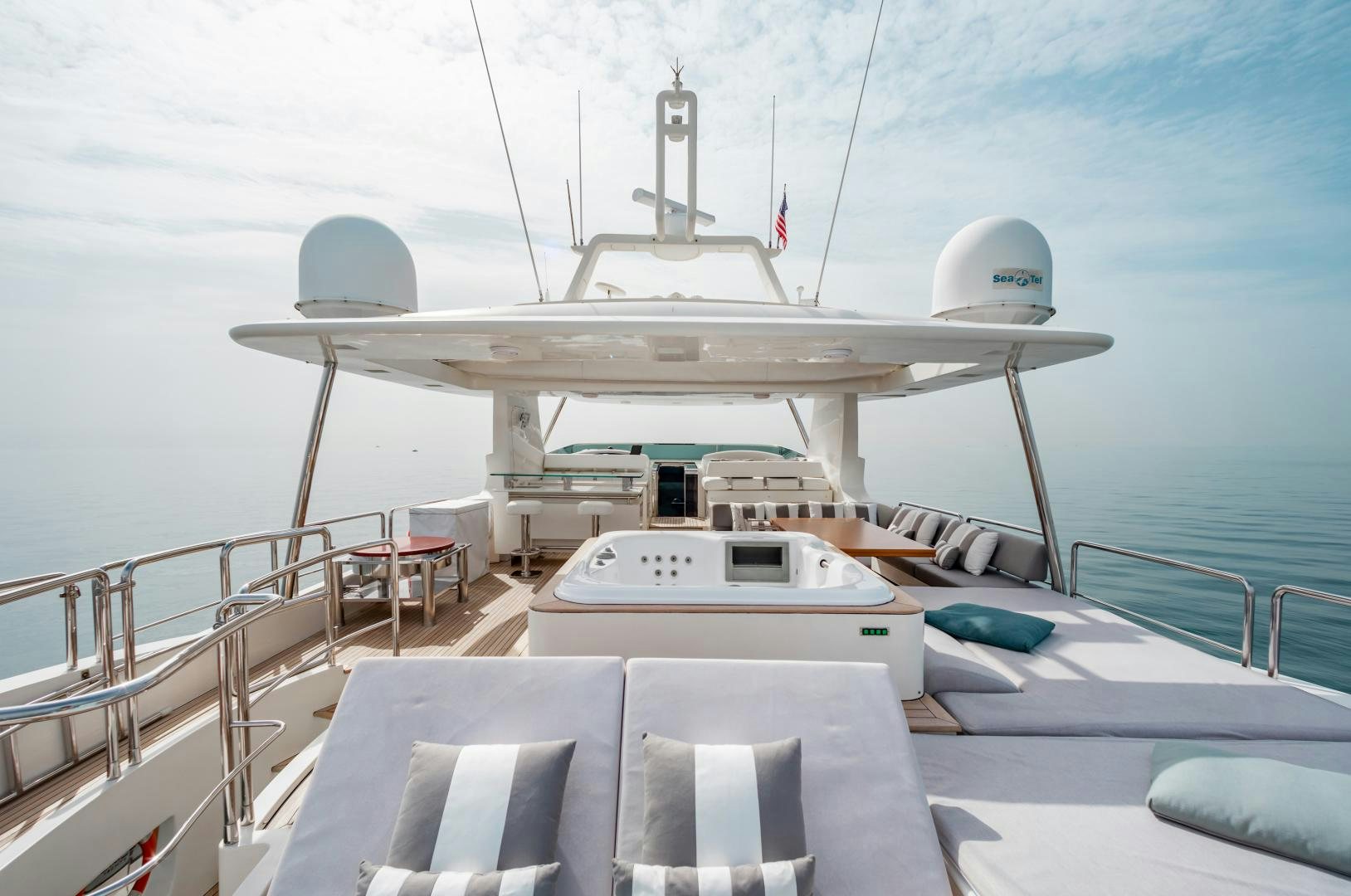 a boat on a body of water aboard ARREEE! Yacht for Sale