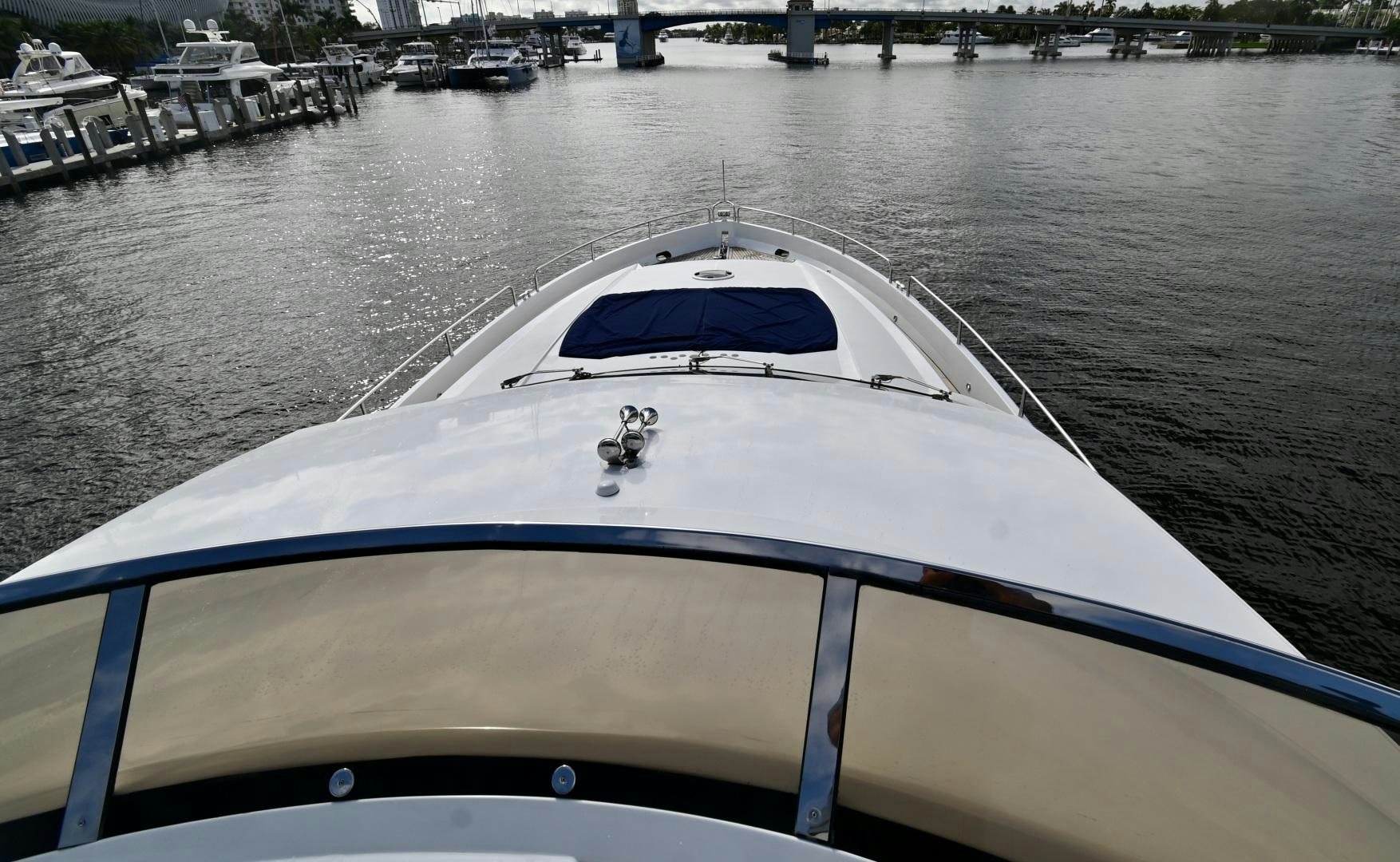 a boat in the water aboard BELLA Yacht for Sale