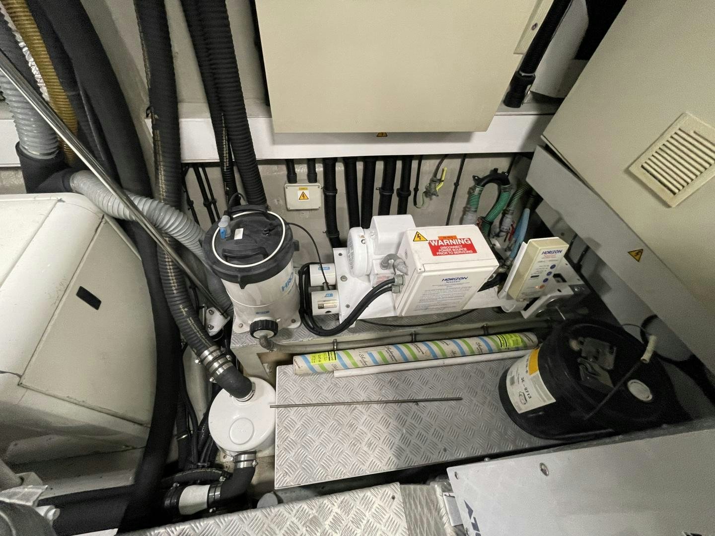 a machine on the counter aboard BELLA Yacht for Sale