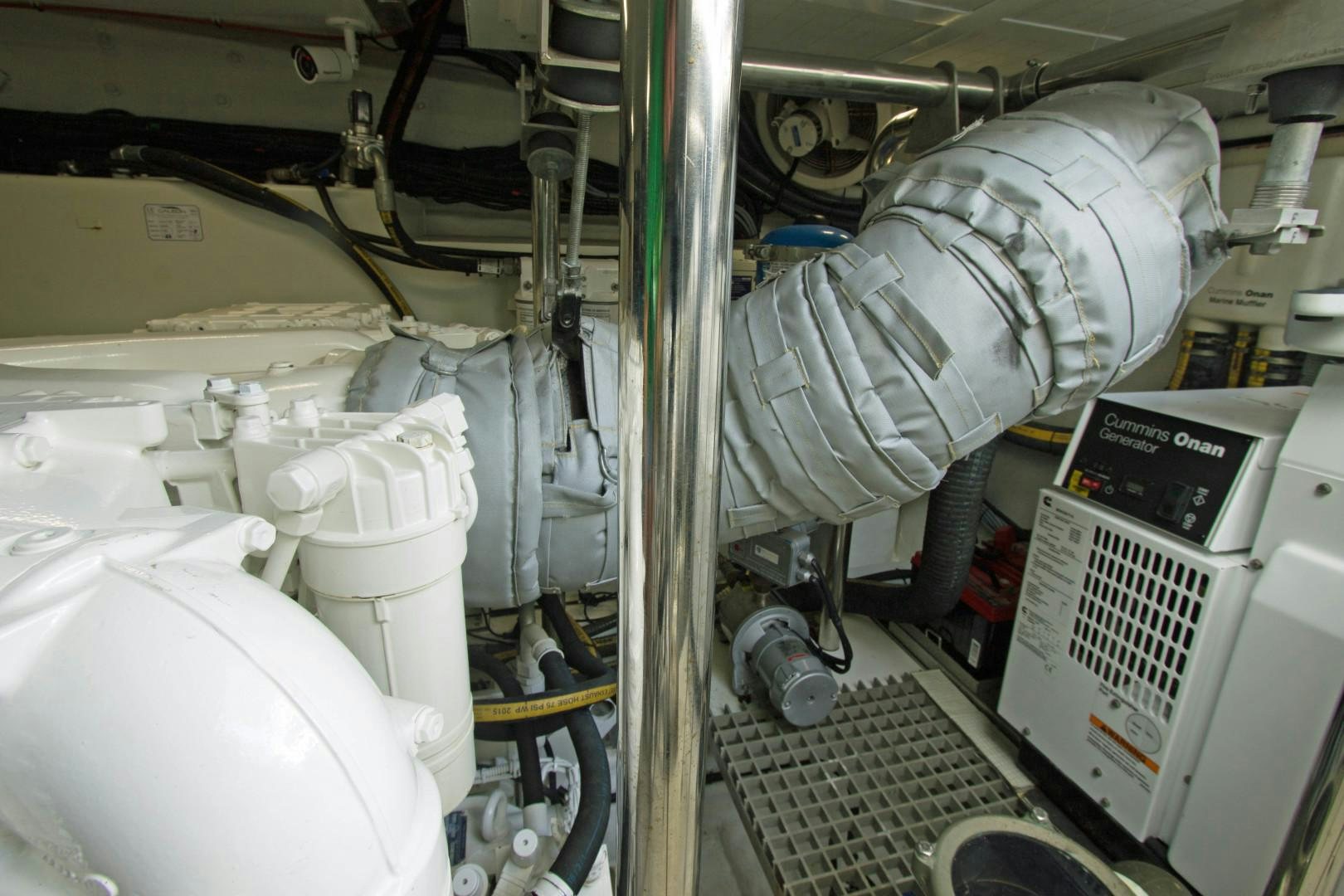 a room with machinery aboard MOODSWING Yacht for Sale