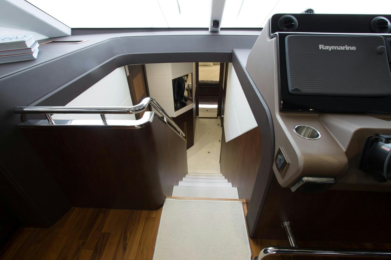 a room with a couple of speakers aboard MOODSWING Yacht for Sale