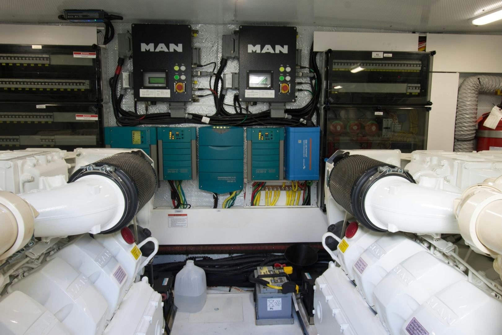 close-up of a machine aboard MOODSWING Yacht for Sale