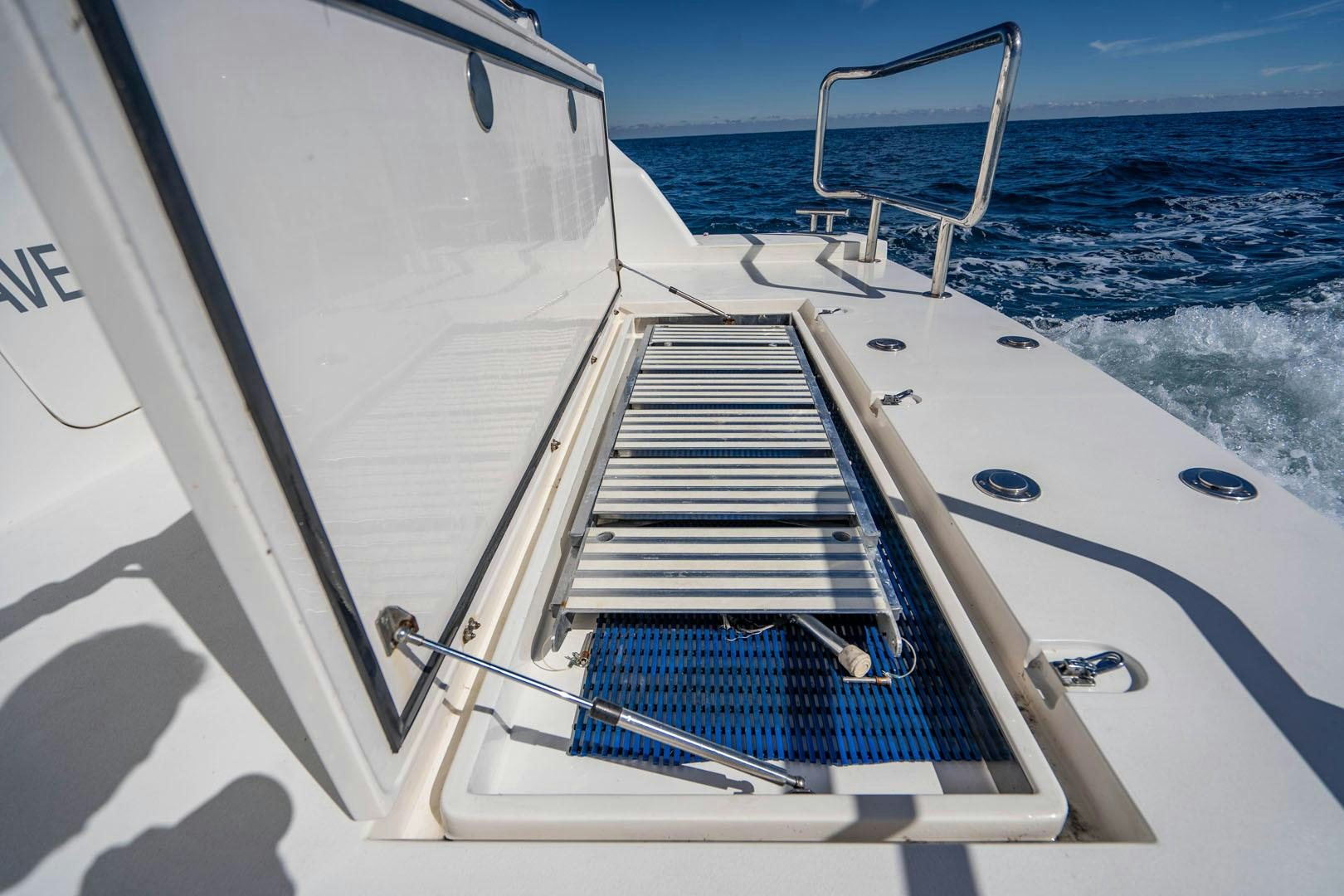 a boat on the water aboard LIFE Yacht for Sale