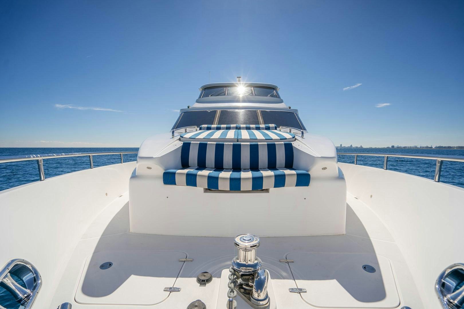 a boat on a boat aboard LIFE Yacht for Sale