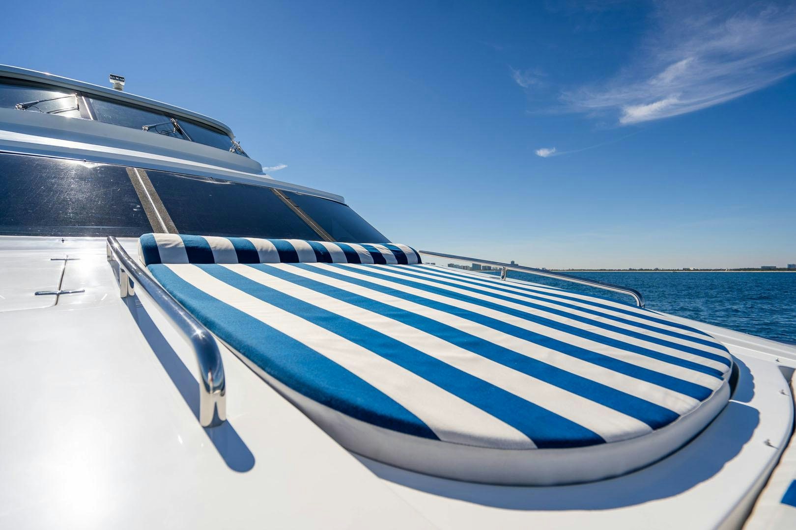 a boat on the water aboard LIFE Yacht for Sale