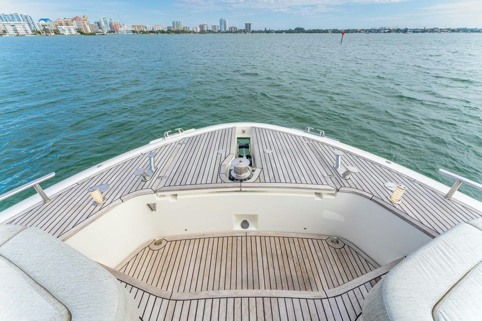 a boat on the water aboard MONTE CARLO Yacht for Sale