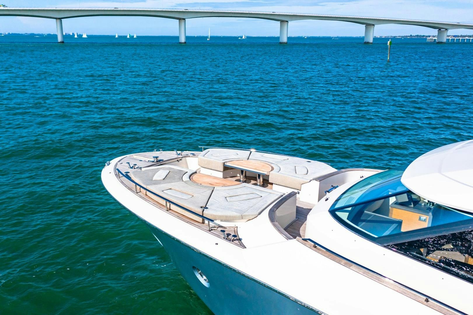 a boat on the water aboard MONTE CARLO Yacht for Sale