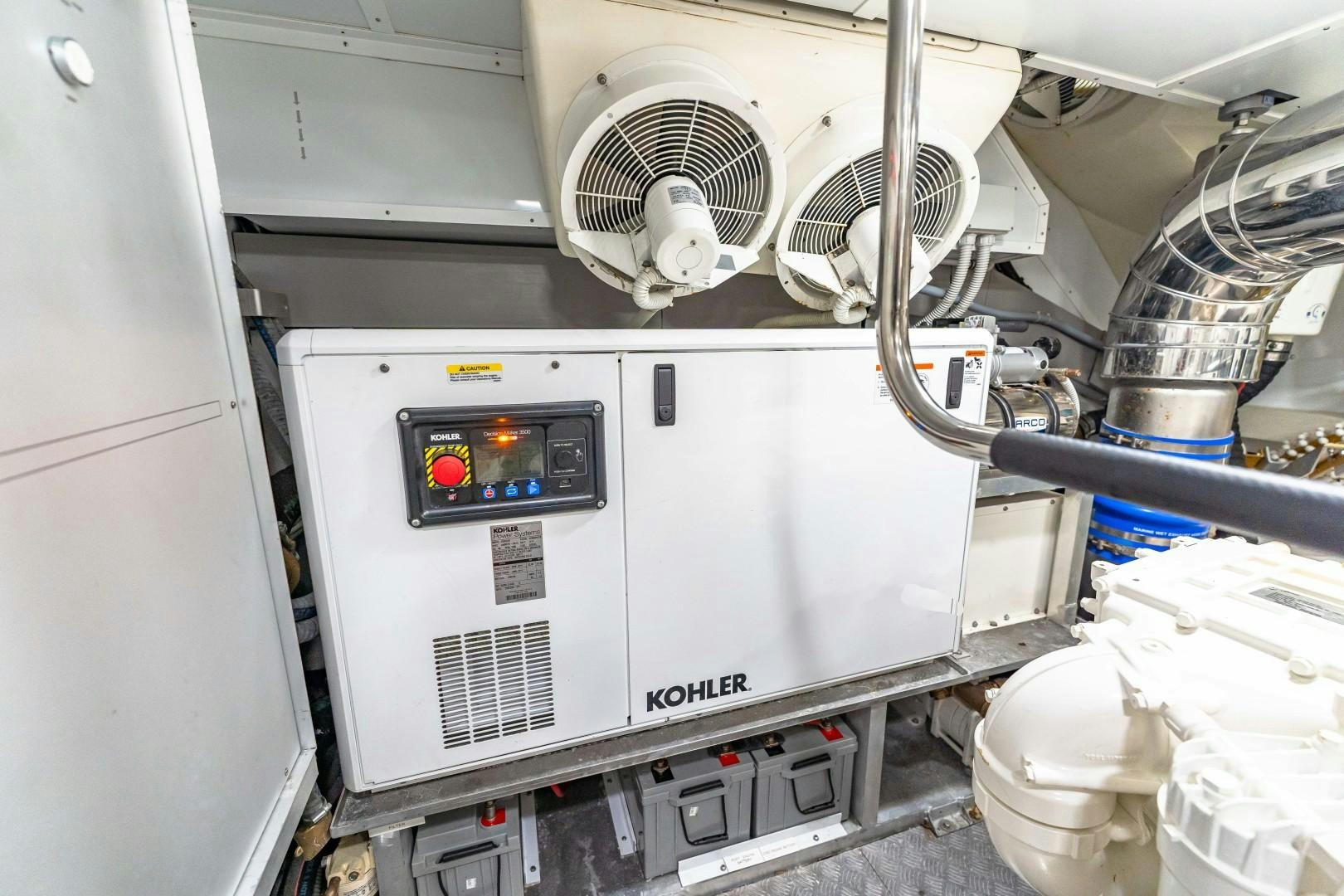 a machine in a room aboard MONTE CARLO Yacht for Sale