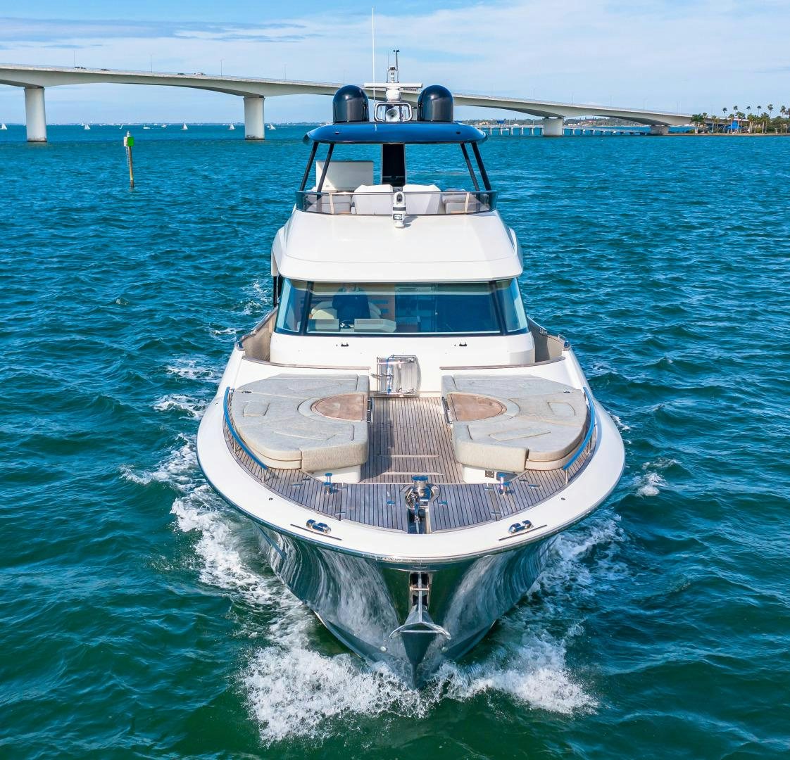 a boat on the water aboard MONTE CARLO Yacht for Sale