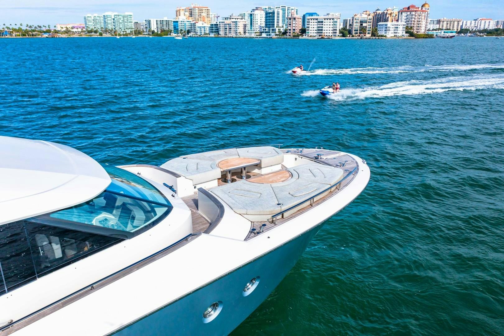 a boat in the water aboard MONTE CARLO Yacht for Sale