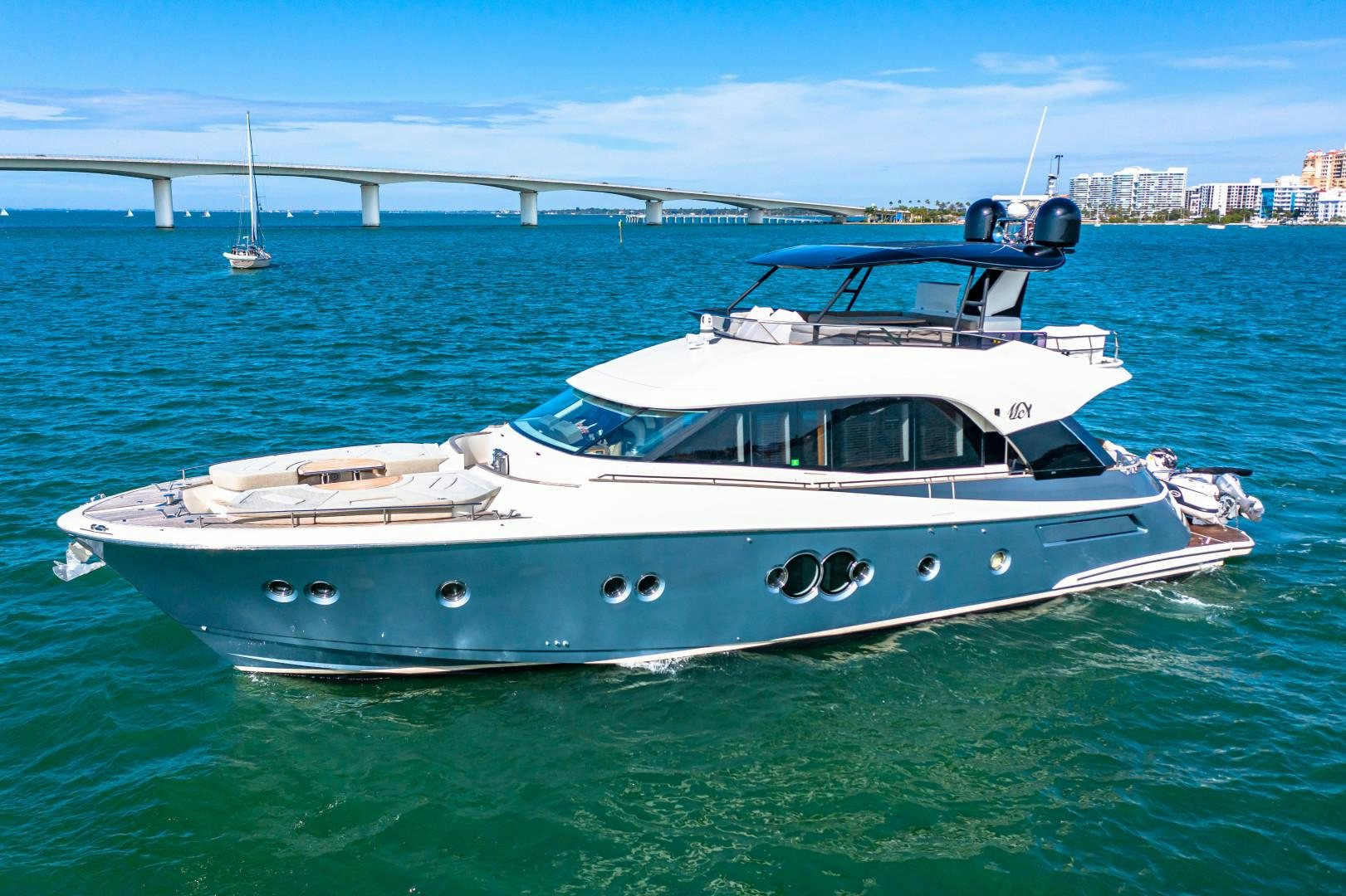 a boat in the water aboard MONTE CARLO Yacht for Sale