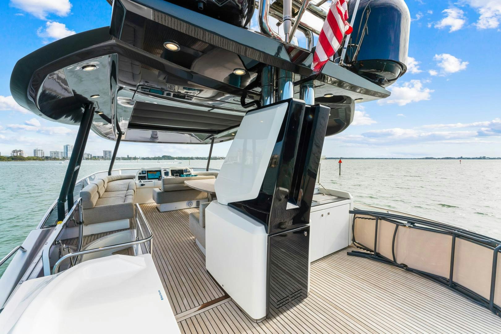 a boat on the water aboard MONTE CARLO Yacht for Sale