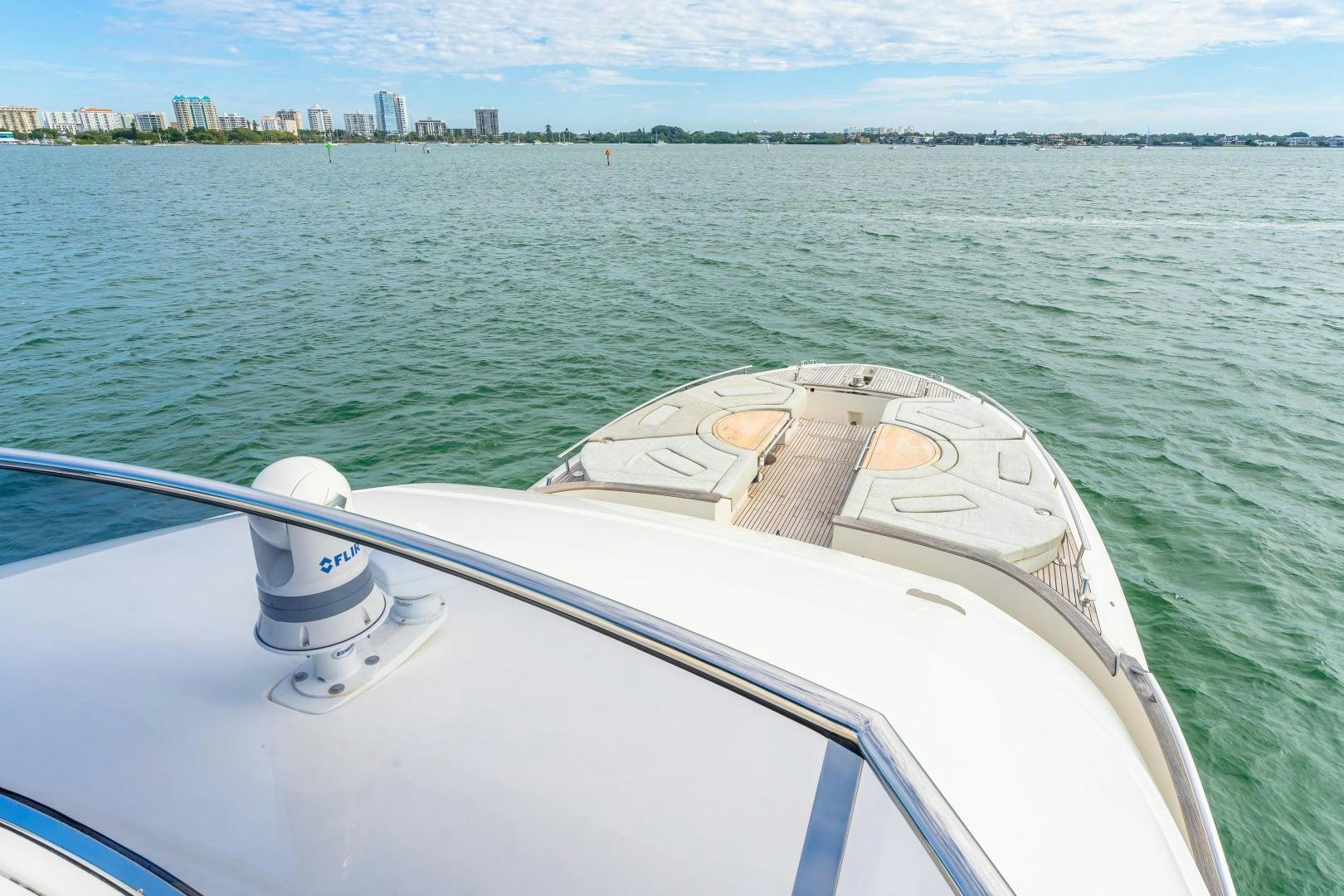 a boat on the water aboard MONTE CARLO Yacht for Sale