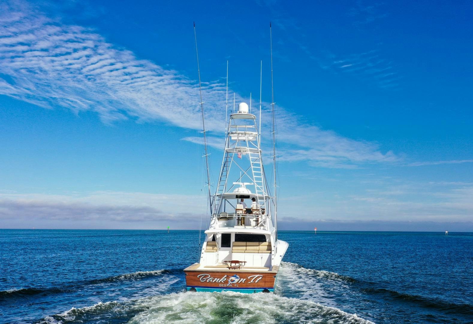a boat in the water aboard BANK ON Yacht for Sale