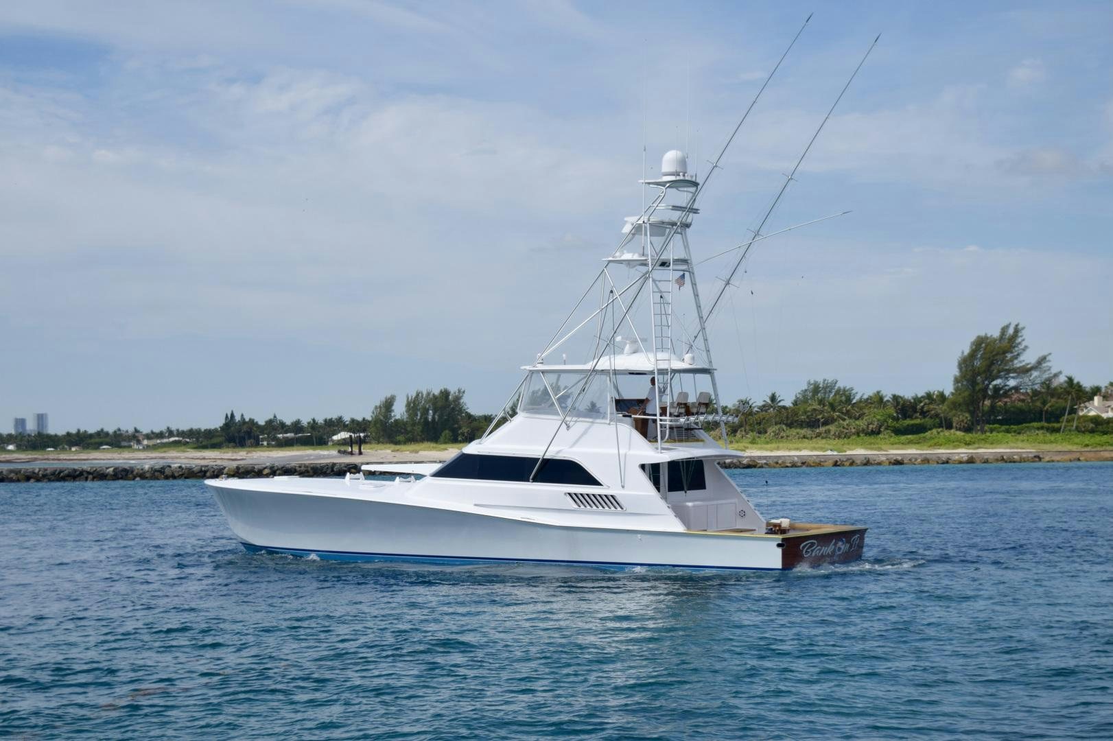 a boat on the water aboard BANK ON Yacht for Sale