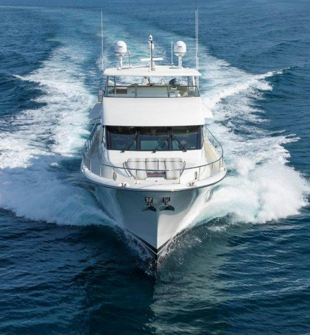 a boat on the water aboard CHERRY BOMB Yacht for Sale