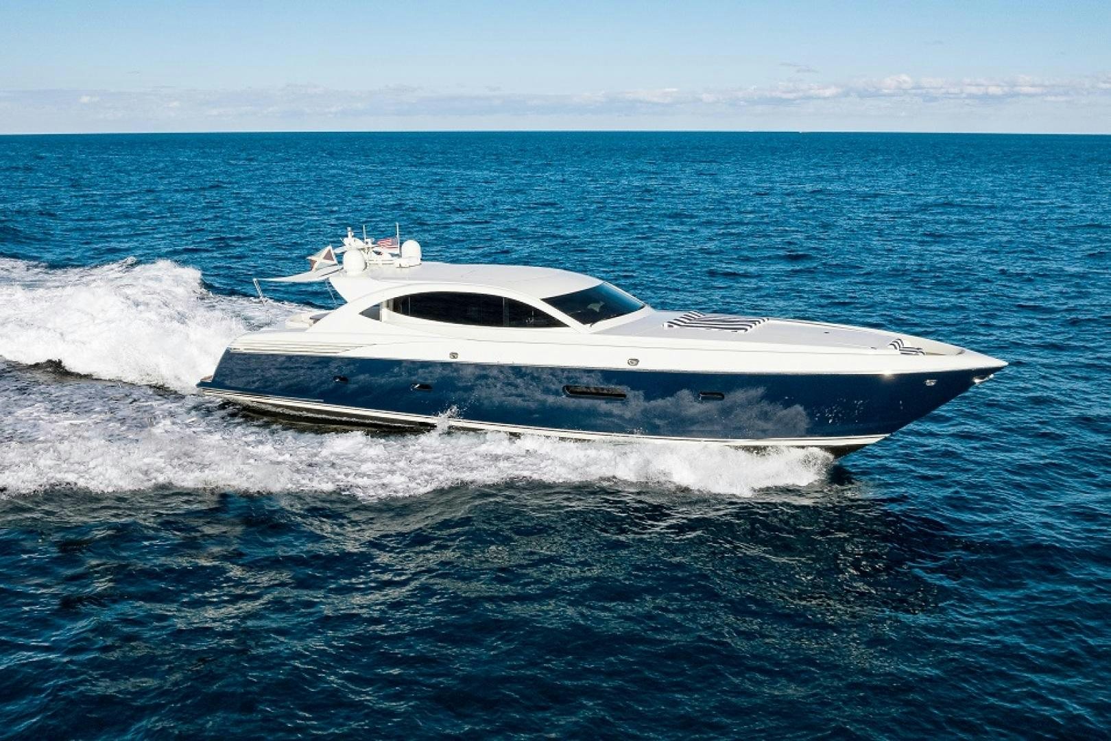 a white yacht in the water aboard VIRGINIA SEA Yacht for Sale